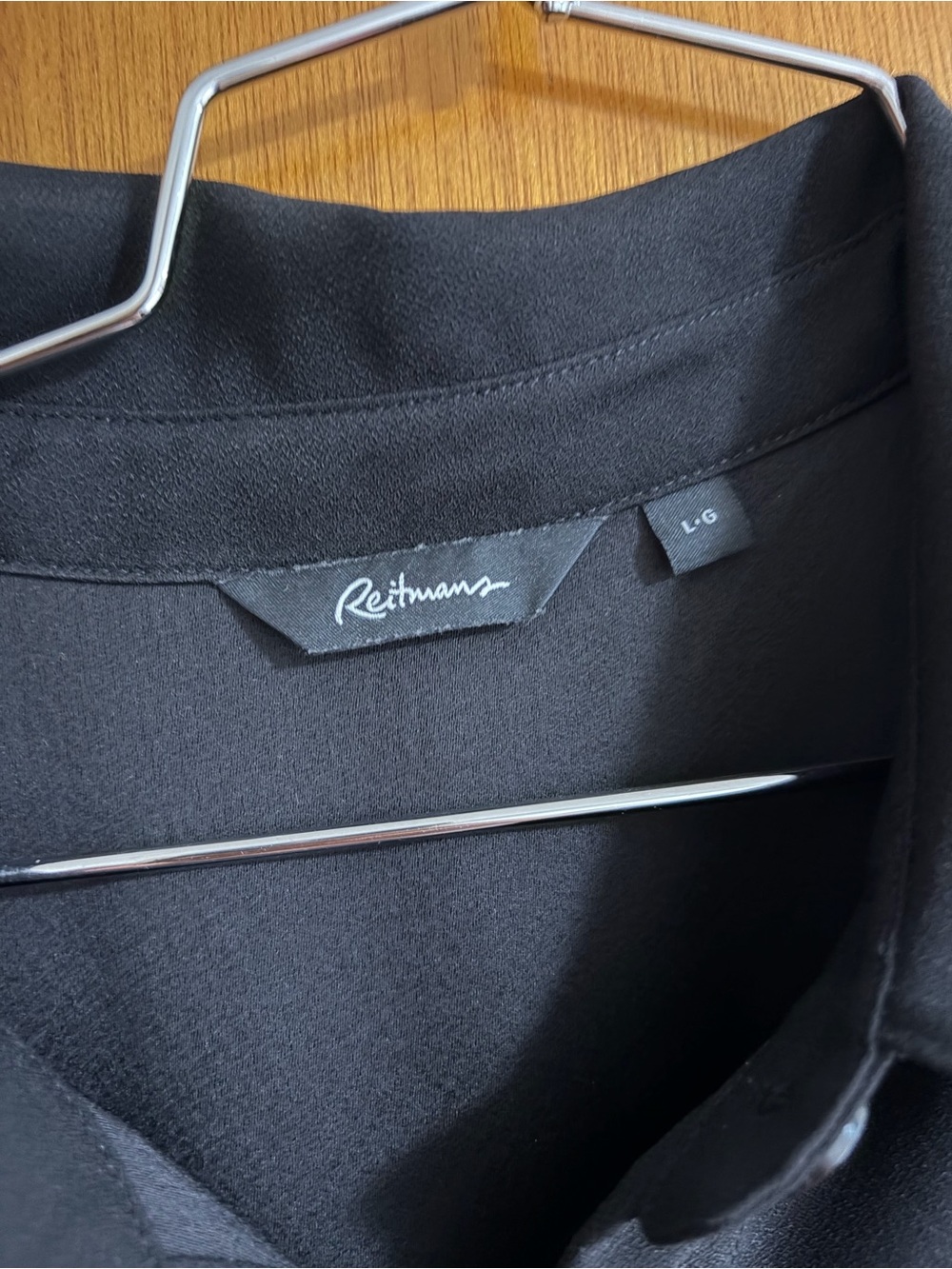 Reitmans Black Sleeveless Collared Jumpsuit - Picture 3 of 3